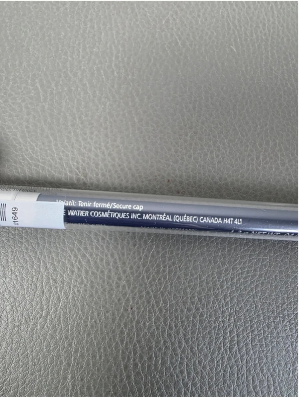 Lise Watier Waterproof Eyeliner Pencil - Marin Deep Navy Blue NEW